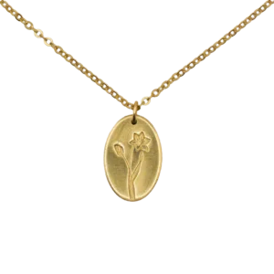 Birth-flower Pendant