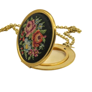 Cross-stitch Locket