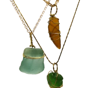 Beachglass Pendants