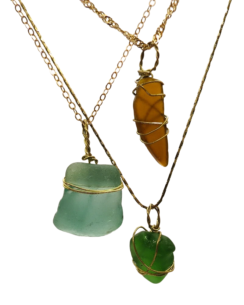 beachglass-pendants