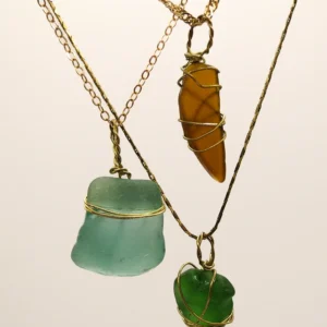 Beachglass Pendants
