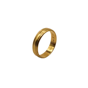 Gold Engraved Band